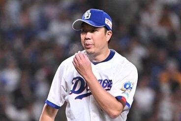 ４勝目を挙げた大野雄大