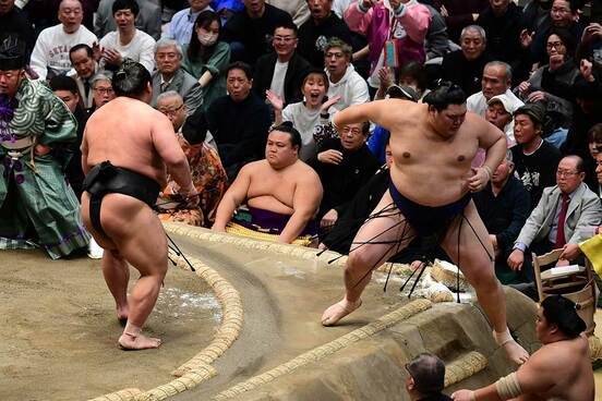 伯乃富士の押し出しで完敗した大の里