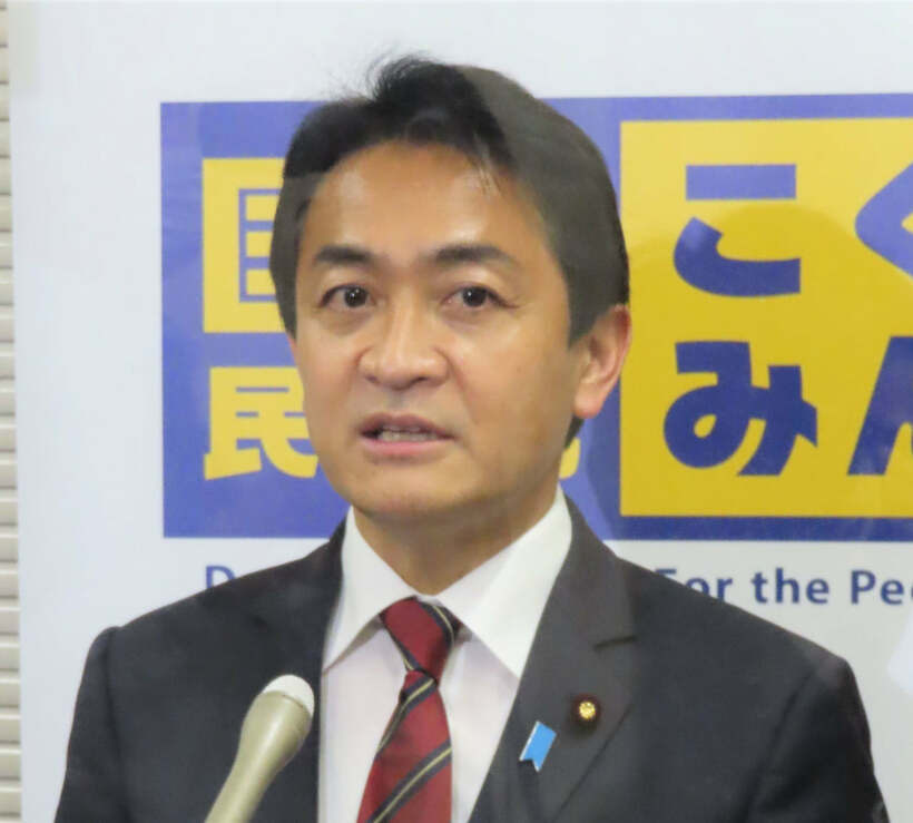  国民民主党の玉木雄一郎代表（東スポWeb）