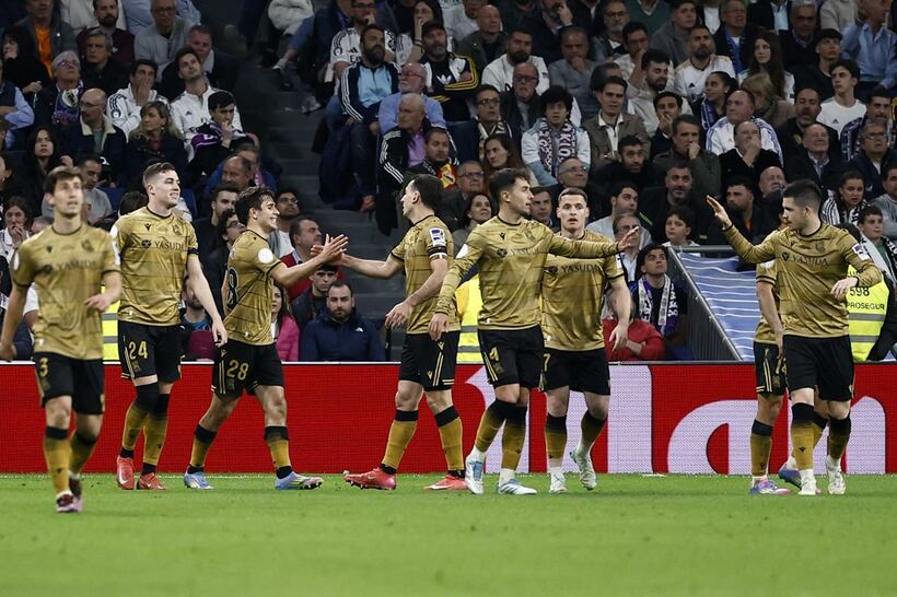 レアル・ソシエダードのイレブン（ロイター）