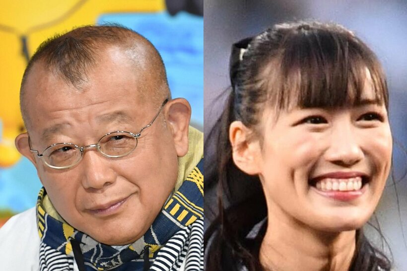 笑福亭鶴瓶(左)と高城れに