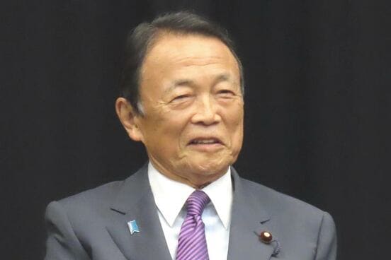 自民党の麻生太郎副総裁