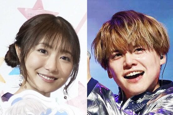 日高里菜（左）と内田雄馬