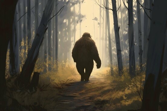 ビッグフット（イラストはイメージ）