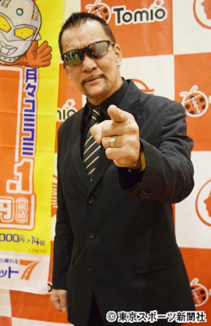  ＡＥＤ啓発イベントに登場した蝶野