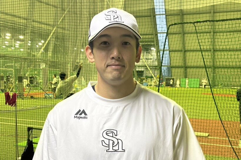 リハビリ組に合流したソフトバンク・山本祐大捕手