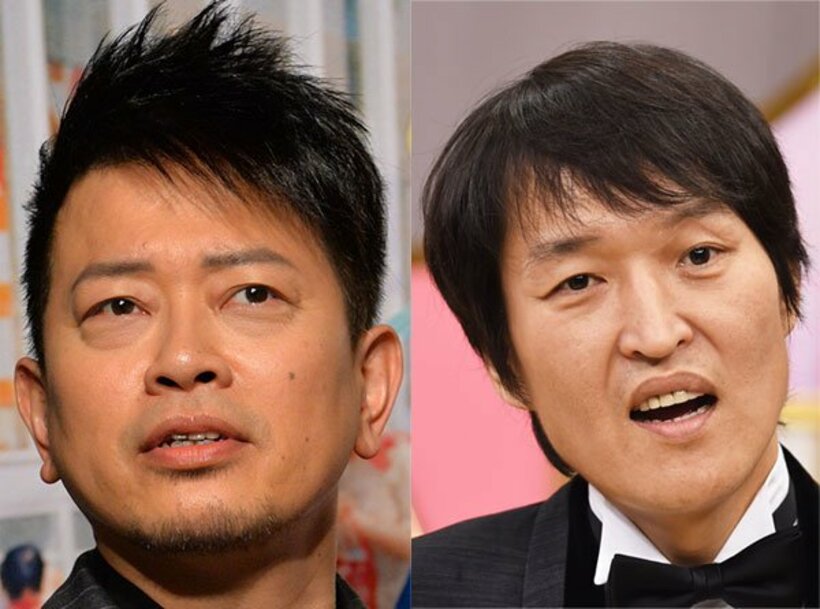  宮迫(左)と千原ジュニア