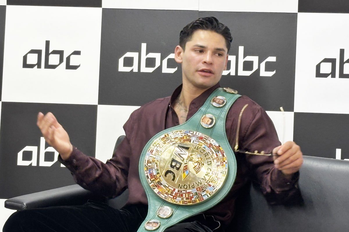 ライアン・ガルシア緊急来日 一番好きな日本人格闘家と対面へ「彼と
