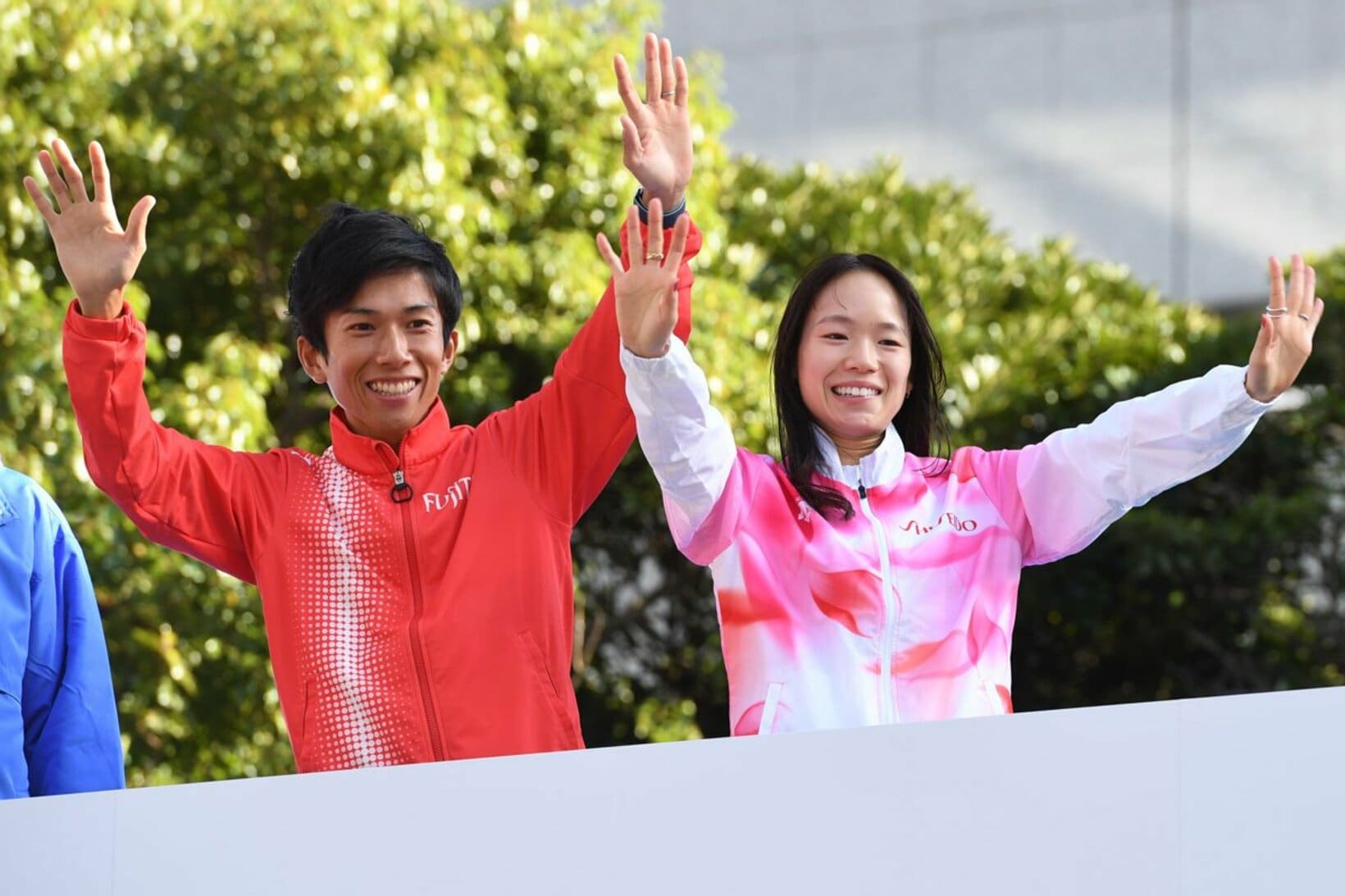 夫婦でイベントに出席