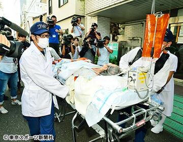  藤掛第一病院から３０日、転院した患者