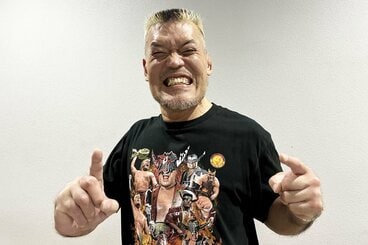引退試合への意気込みを語った天山広吉