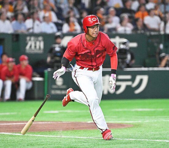 3回表のプロ初打席は三ゴロに倒れた広島・西川篤夢
