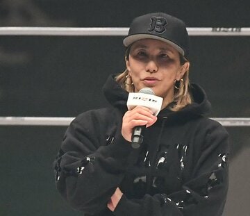 引退試合の延期を発表した山本美憂