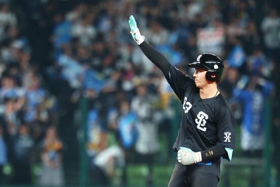 交流戦首位打者の西武・長谷川