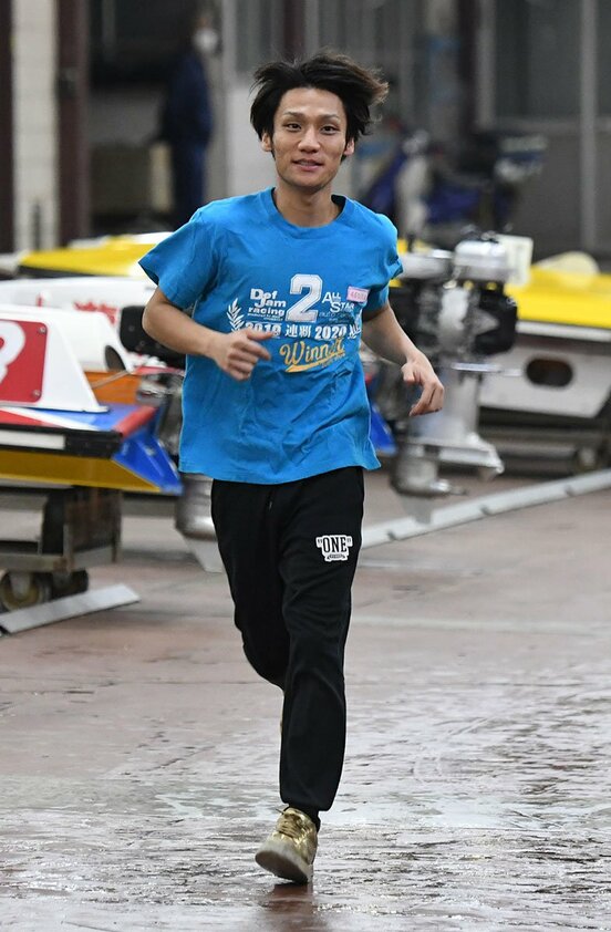  きっちり上位の着を積み上げている上野真之介