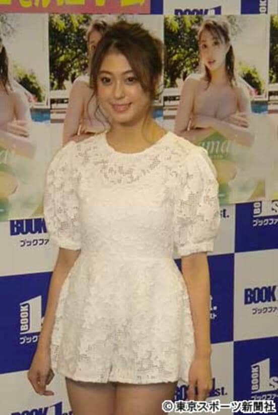 写真集の発売イベントを行った元「アイドリング！！！」の大川藍