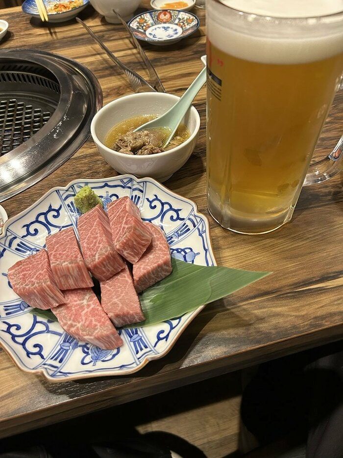辻栄蔵のリクエストでメニューに加わった赤身肉