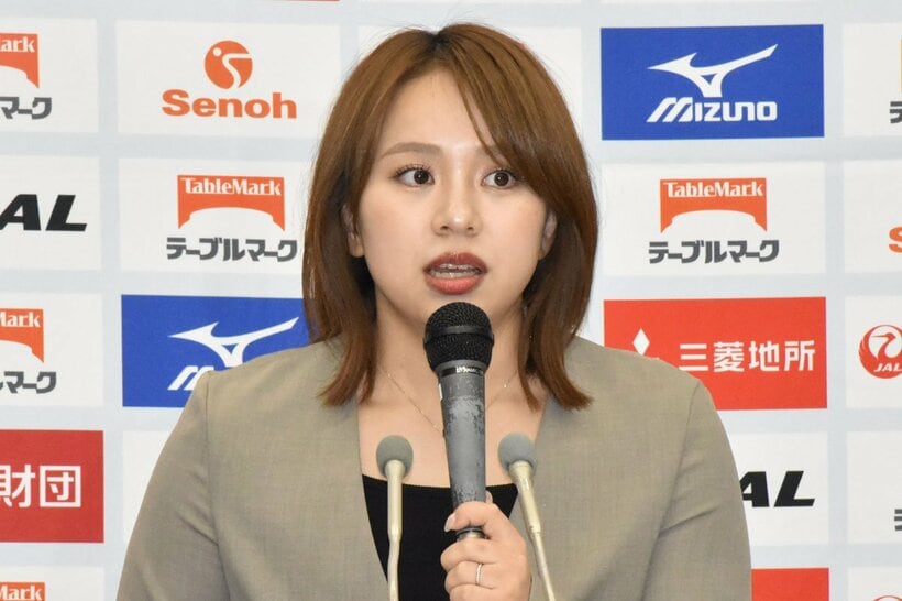 東京五輪・床の銅メダリストで、女子強化本部長の村上茉愛氏