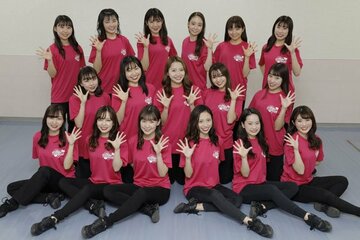  チアドラゴンズ２０２１（HoNoKaは３列目左から２人目）