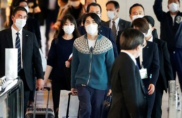  ニューヨークで新生活へと旅立った小室さん夫妻（ロイター）