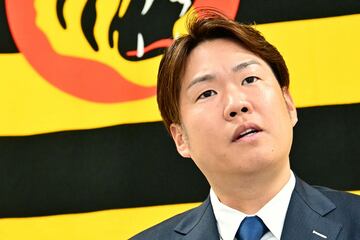 契約更改を終えた西勇輝