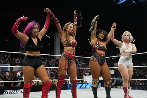 AEW】白川未奈＆トニー・ストームが世界タッグ王座取りに失敗