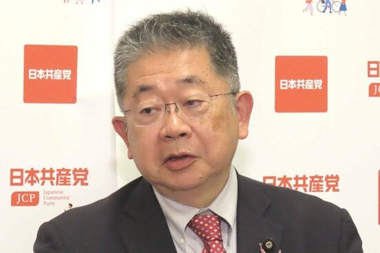 日本共産党の小池晃書記局長