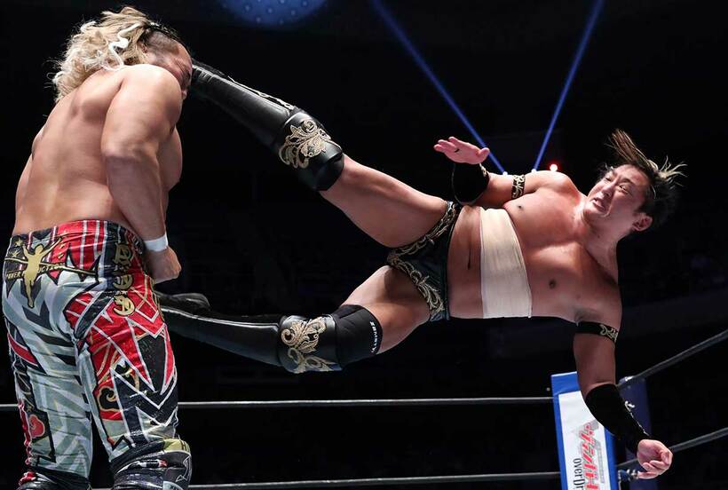  棚橋を下し３勝目を挙げたタイチ（東スポWeb）