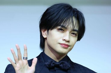 ノミネート作品発表会に出席した中島健人