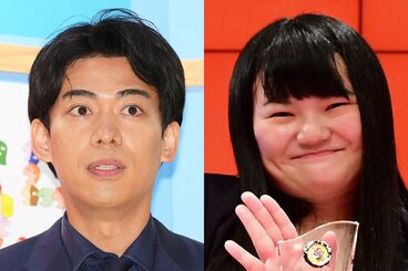 同期芸人のカベポスター・浜田順平(左)と、オダウエダ・植田紫帆