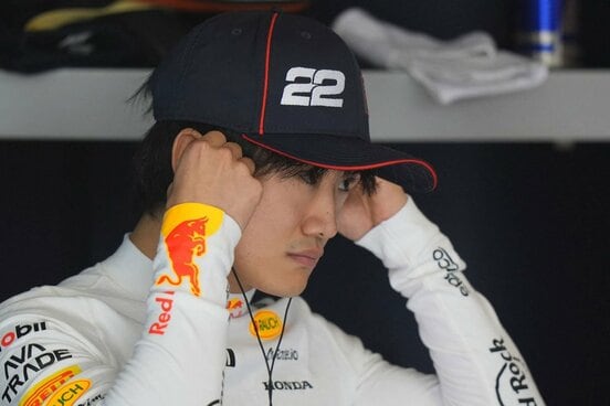 角田裕毅（ロイター）