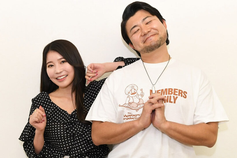 小林監督（右）と林未珠