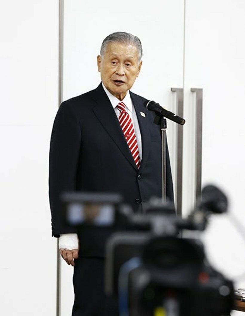  森喜朗会長の謝罪会見は散々だったが…（代表撮影）