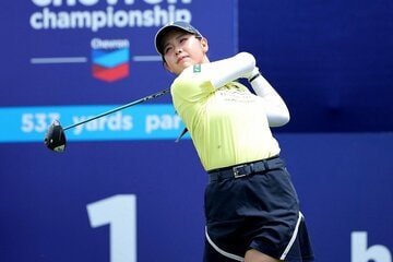 初日は４位と好発進した吉田優利（ロイター）