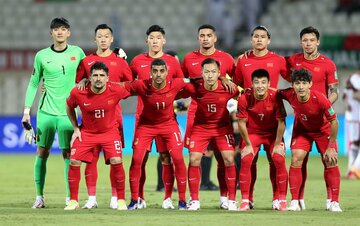  サッカー中国代表チーム（ロイター）