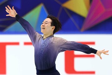 ＳＰではやや出遅れた鍵山優真