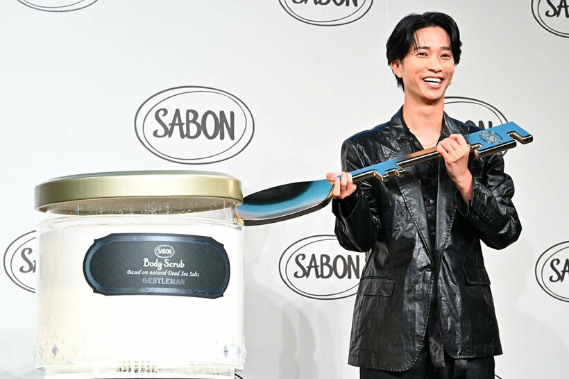 サボン愛をアピールした田中樹