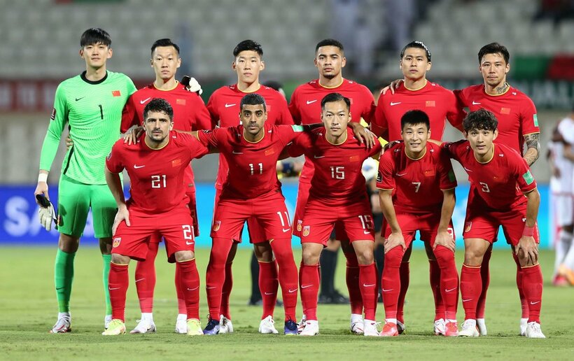  サッカー中国代表チーム（ロイター）