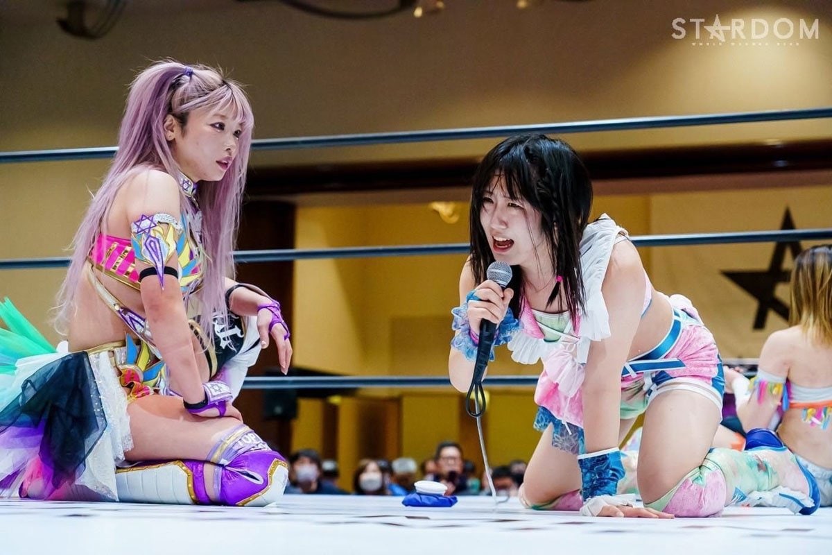 スターダム】新人・玖麗さやかCAに加入 元見習いの水森由菜「お前は
