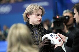 まさかの８位に終わったイリア・マリニン（ロイター）