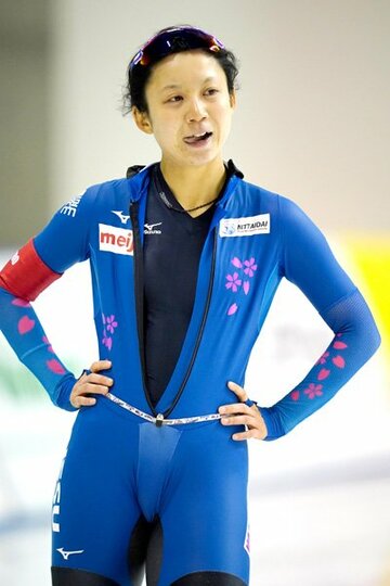  女子１０００メートルで１位の高木美帆（代表撮影）