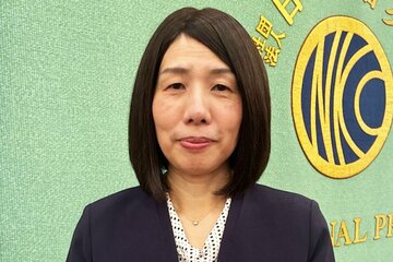 会見を行った「日本エネルギー経済研究所」中東研究センター長の坂梨祥氏