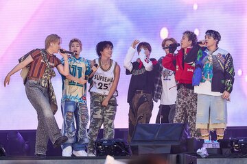 持ち歌を熱唱したBALLISTIK BOYZ