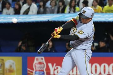 嶋村麟士朗のプロ初本塁打の瞬間