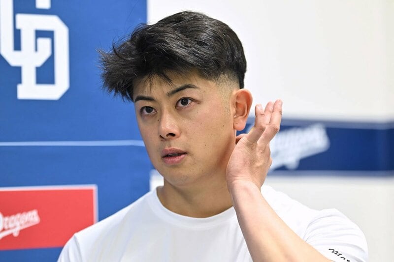 自身の調子も上昇ムードで、チームの様子を語った中日・松山晋也