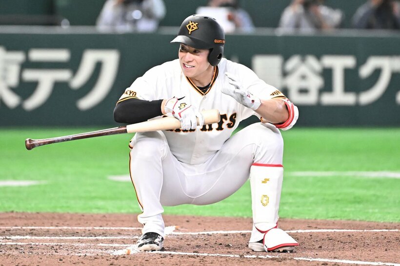 慣れないセ・リーグで打撃ではまだ苦戦中の巨人・松本剛