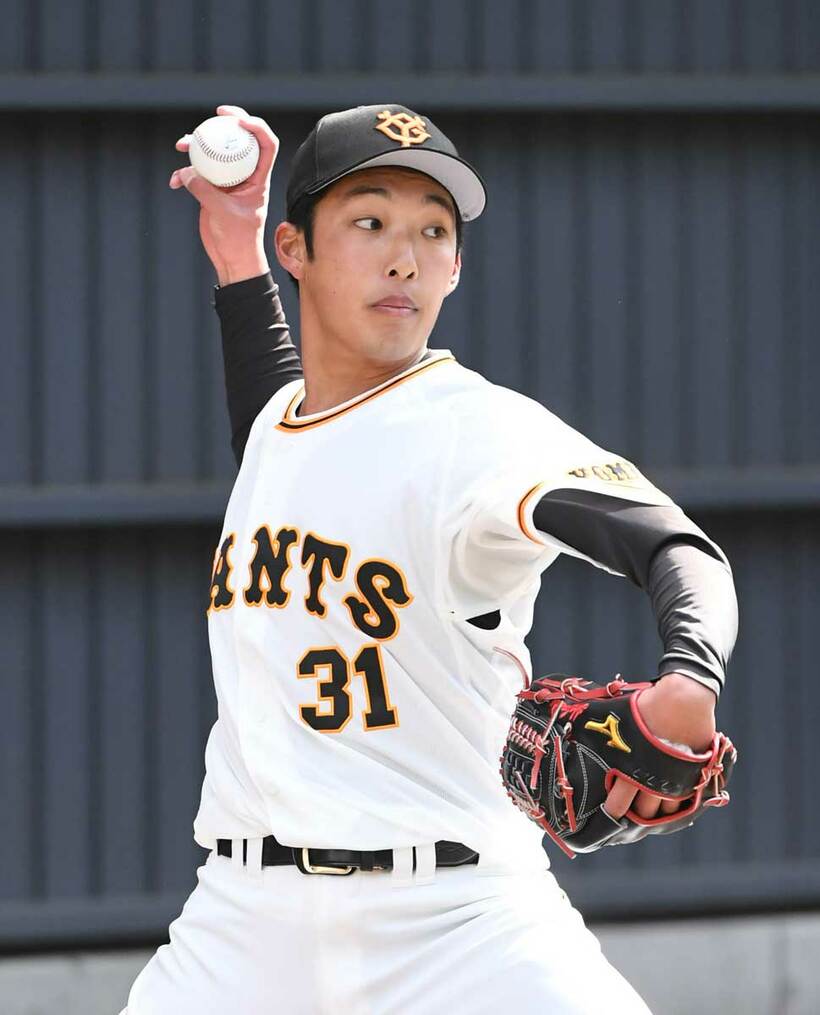  レジェンド投手と共通点を持つ巨人・赤星優志（東スポＷｅｂ）