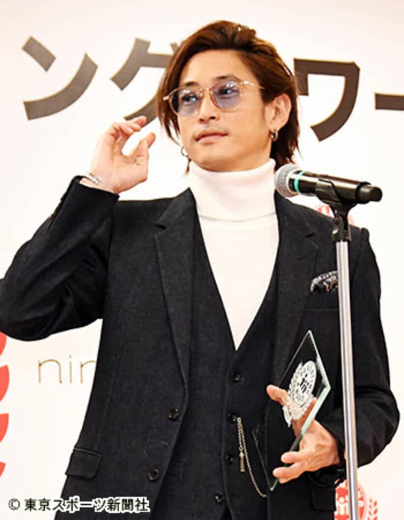  受賞した窪塚洋介