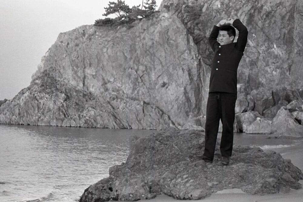 学ラン姿の谷繁元信氏（１９８８年）