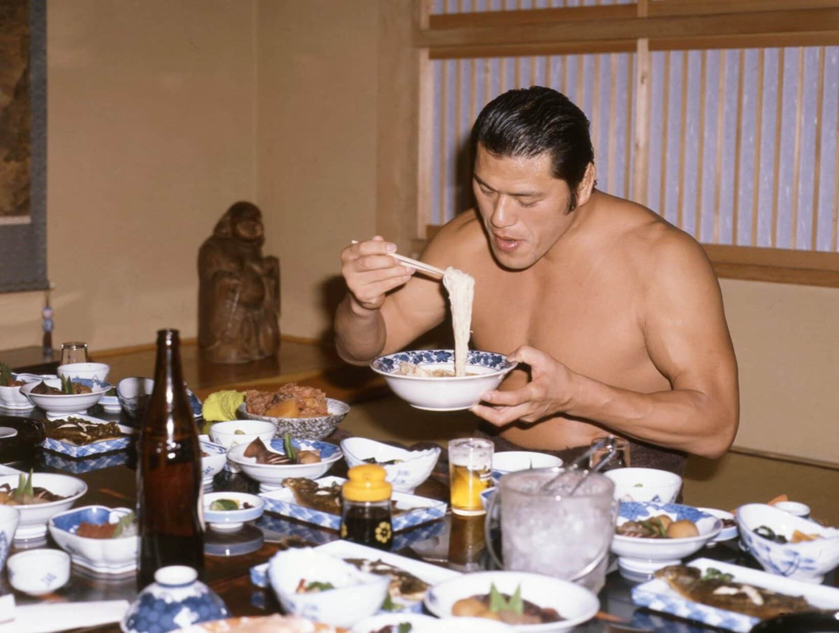 美食家・アントニオ猪木その１（１９８１年）